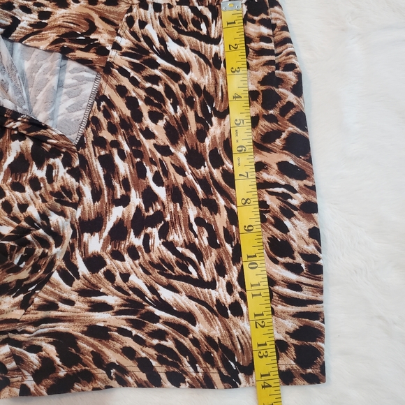 Very us Cheetah Print Shorts Romper - Picture 9 of 13